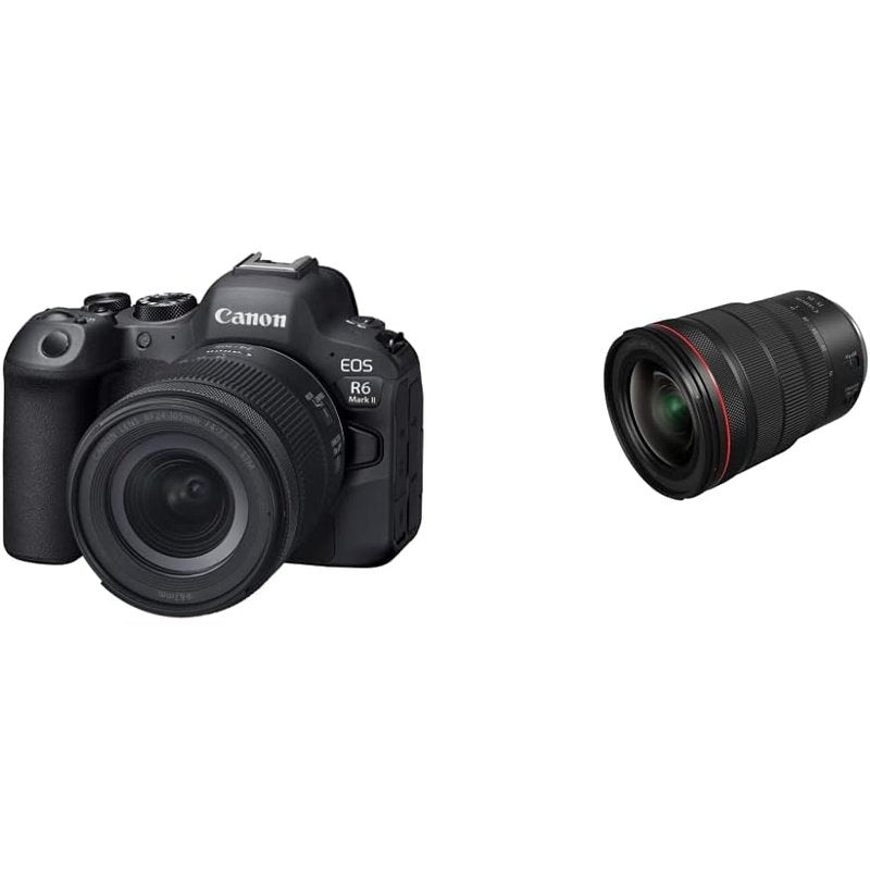 Canon EOS R6 Mark II Mirrorless Digital Camera with RF 24-105mm f/4-7.1 IS STM Lens - Professional Full Frame Photography for Travel, Vlogging & Portrait Shooting