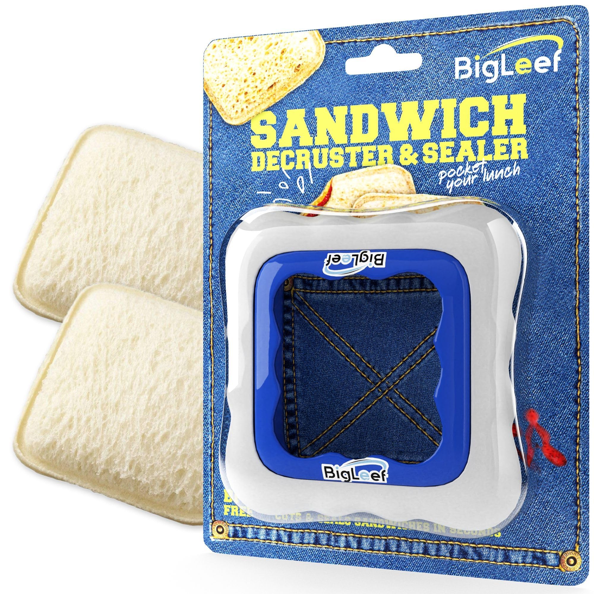 Uncrustable Sandwich Maker & Sealer - Crustless PB&J Sandwich Cutter Tool for Kids | Safe, Easy to Use & Dishwasher Friendly | Perfect for School Lunches, Picnics & Quick Snacks