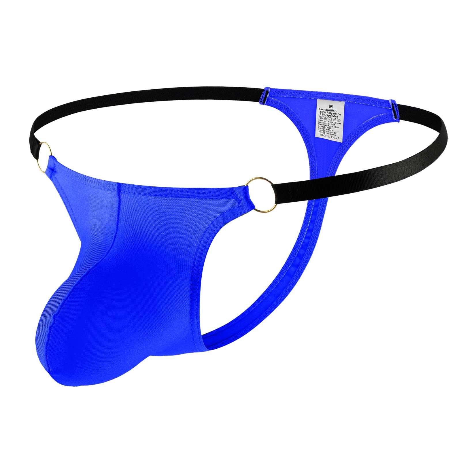 Sexy Men's Underwear - Mesh G-String Thong Briefs with Bulge Pouch | Erotic Bikini Slip Panties for Men | Perfect for Romantic Nights & Special Occasions