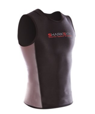 Sharkskin Men's Thermal Scuba Diving Vest - Cold Water Wetsuit for Diving, Surfing & Water Sports | 2X-Small Size | Professional Grade for Deep Sea Exploration & Winter Ocean Activities | Perfect for Scuba Divers, Surfers & Water Enthusiasts in Cold Conditions | Ideal for Extreme Water Adventures, Ice Diving & Winter Surfing Sessions | Great for Cold Water Diving, Spearfishing, Kayaking & Winter Beach Activities
