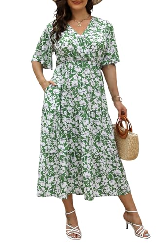 02 - Green White Floral