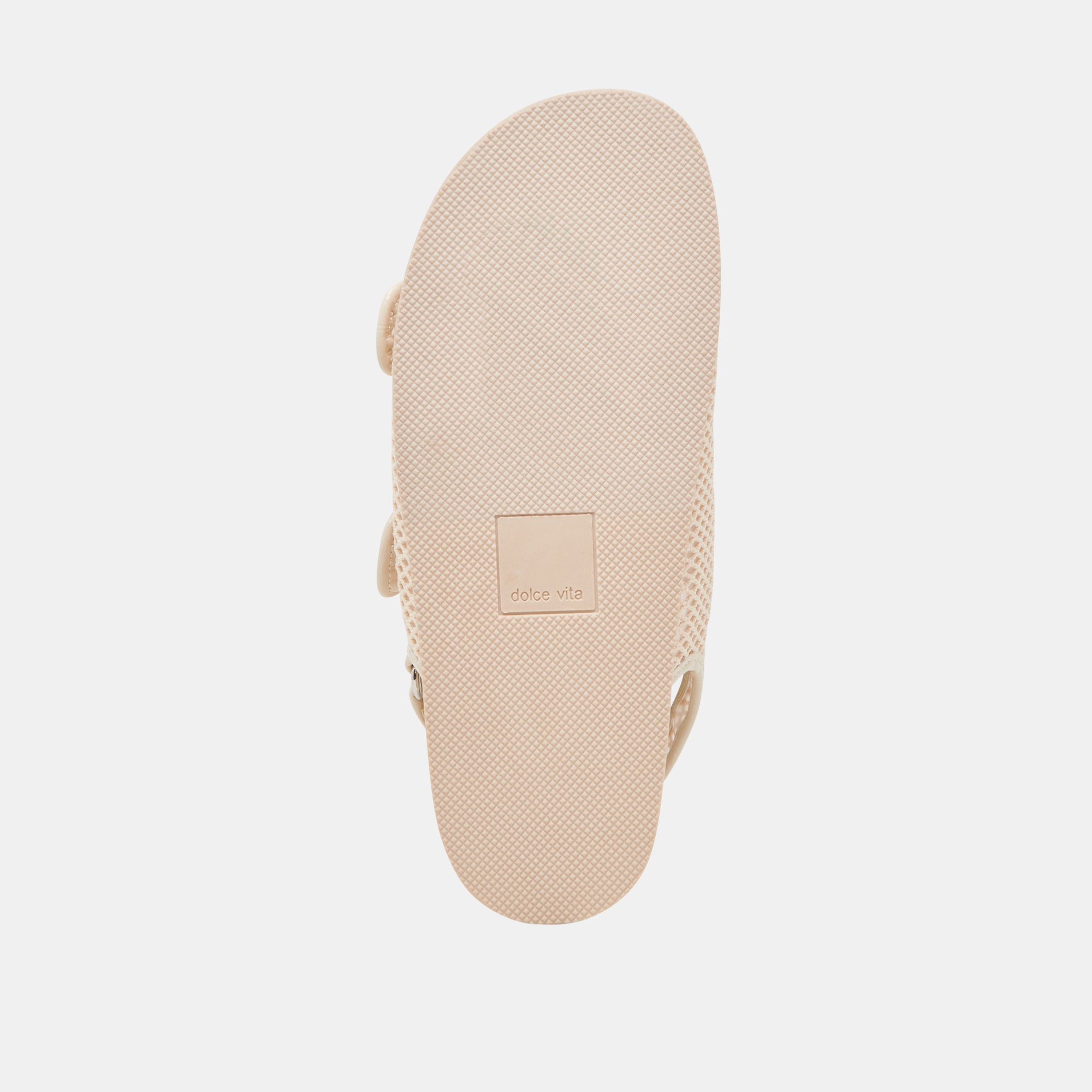 STARLA Women's Woven Mesh Sandals in Cream - Comfortable Summer Slide Sandals for Beach, Pool, and Casual Outings