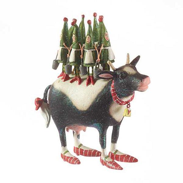 Patience Brewster 12 Days of Christmas Ornament - 8 Maids a Milking Collectible Holiday Decoration for Tree & Home Décor | Perfect for Christmas Gifts & Festive Celebrations