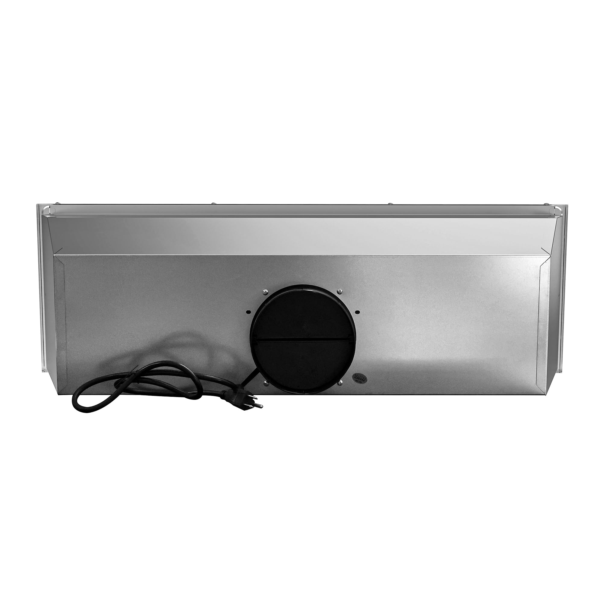 COSMO COS-36IRHP 36-Inch Stainless Steel Ducted Insert Range Hood - 380 CFM, LED Lights & Button Controls | Lumin Collection | Ideal for Modern Kitchens & High-Performance Cooking