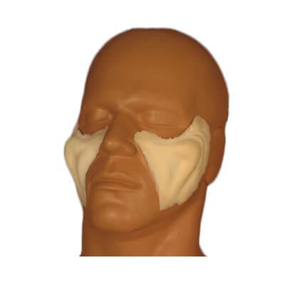 Rubber Wear Grin Cheeks Foam Latex Prosthetic - Realistic Halloween Costume & Cosplay Makeup Accessory for Scary Movie Characters