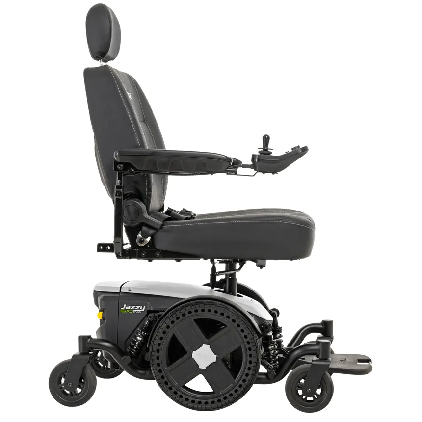 Jazzy® EVO 614 HD Power Wheelchair - Heavy Duty Mobility Scooter for Adults | Indoor & Outdoor Use | All-Terrain Electric Wheelchair for Daily Commuting, Shopping & Travel