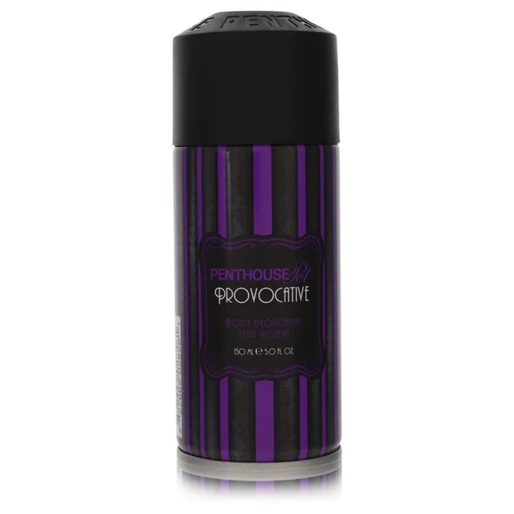 Penthouse Provocative Body Deodorant Spray for Women & Men - 5 Oz Long-Lasting Fragrance - Fresh & Sexy Scent for Date Night, Club, or Special Occasions