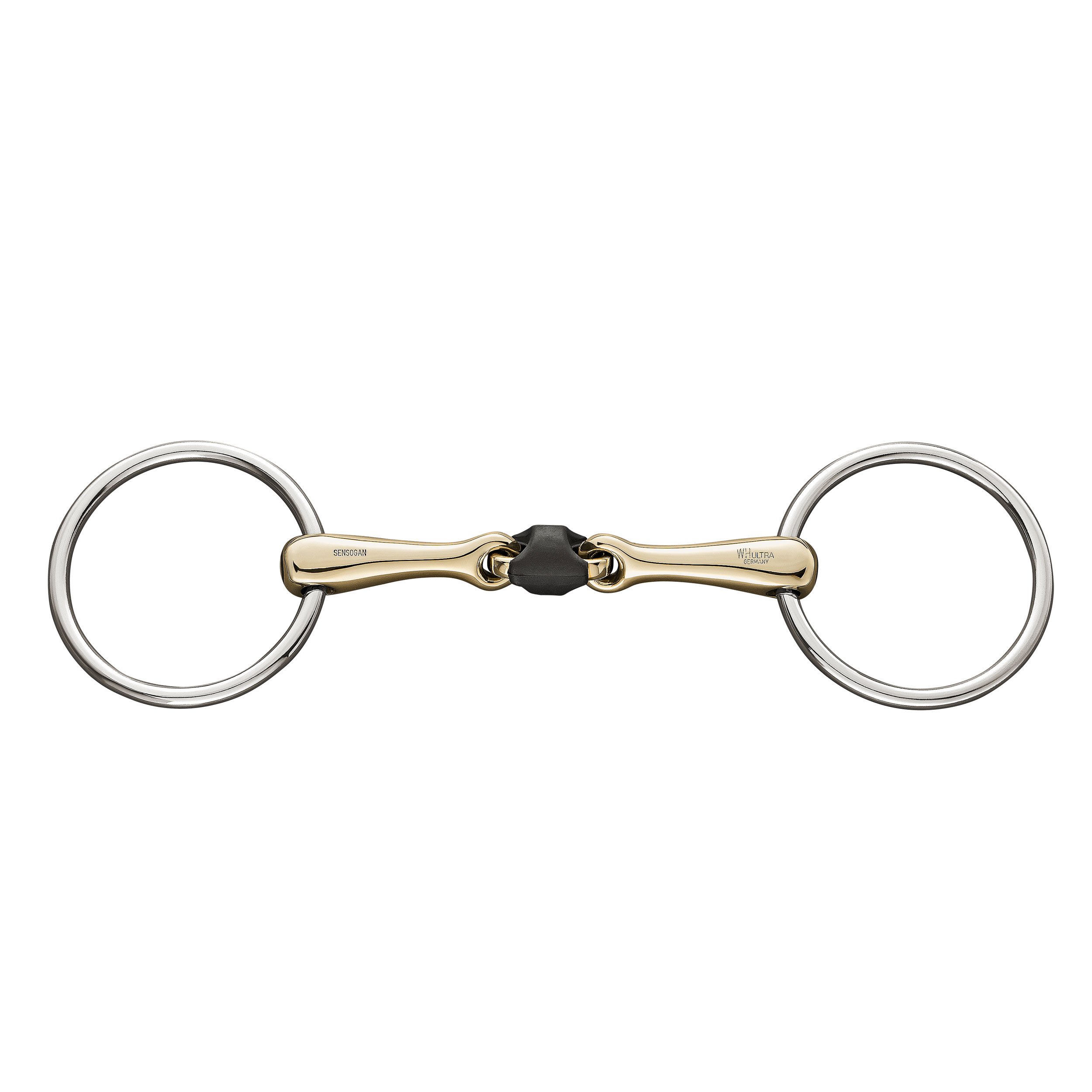 Sprenger WH Ultra Soft Loose Ring Snaffle Bit with SENSOGAN Technology - Comfortable Horse Training Bit for Dressage & Jumping - Ideal for Sensitive-Mouthed Horses