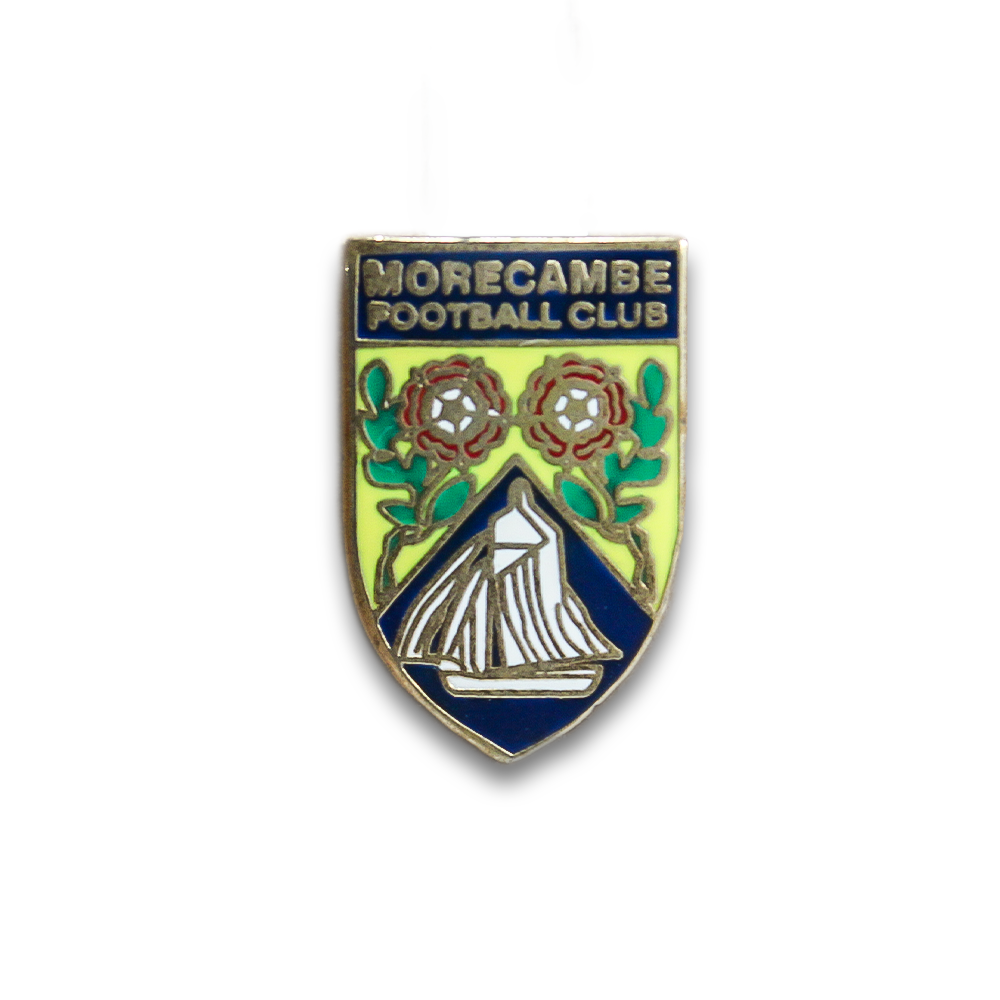 Morecambe FC Pin Badge - Official Football Club Enamel Lapel Pin - Perfect for Fans, Collectors & Match Day Outfits
