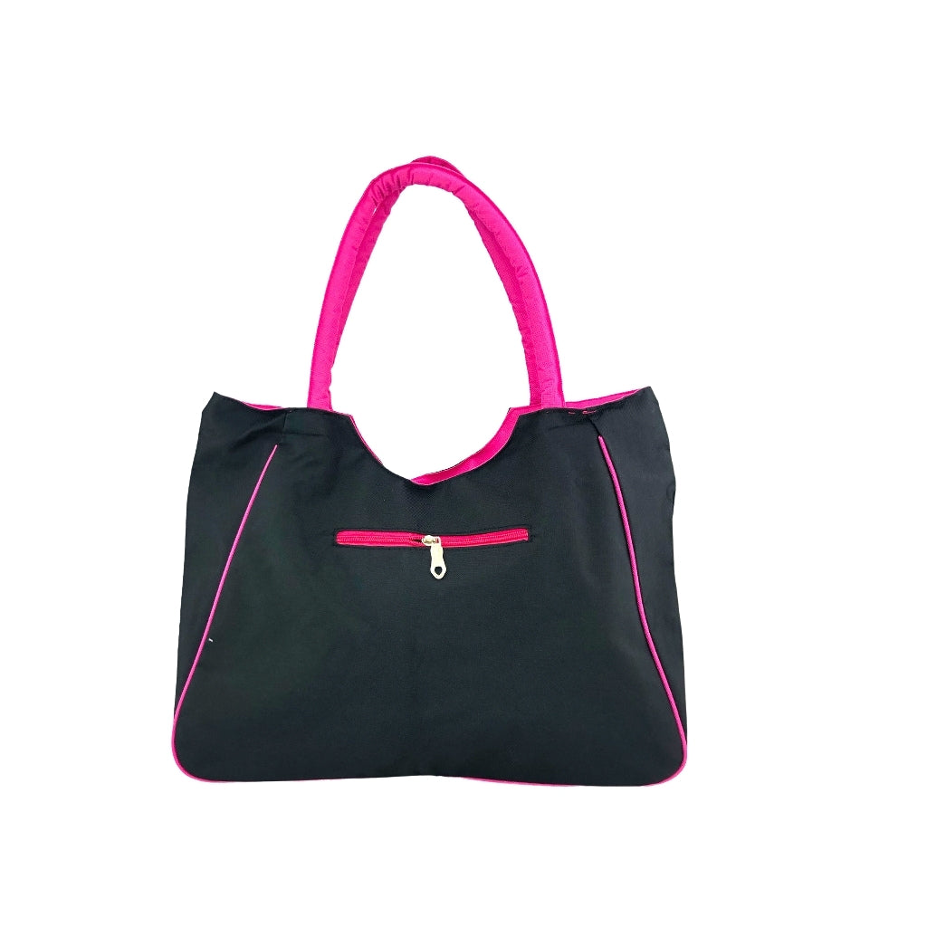 Professional Ballet Dance Tote Bag - Black | Durable & Stylish Dance Bag for Ballet Classes, Rehearsals & Performances | Perfect for Ballerinas & Dance Students
