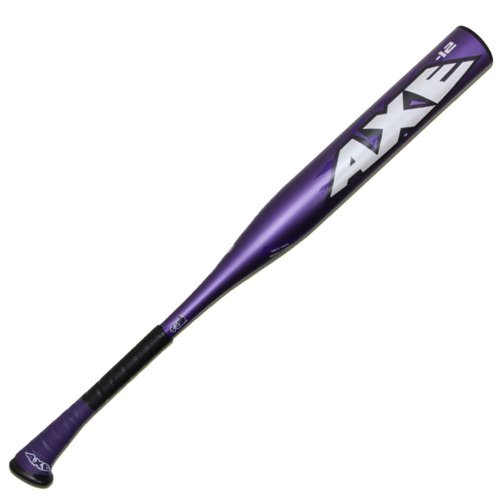 New Baden L136A AXE Fastpitch Softball Bat - Purple & White, 12