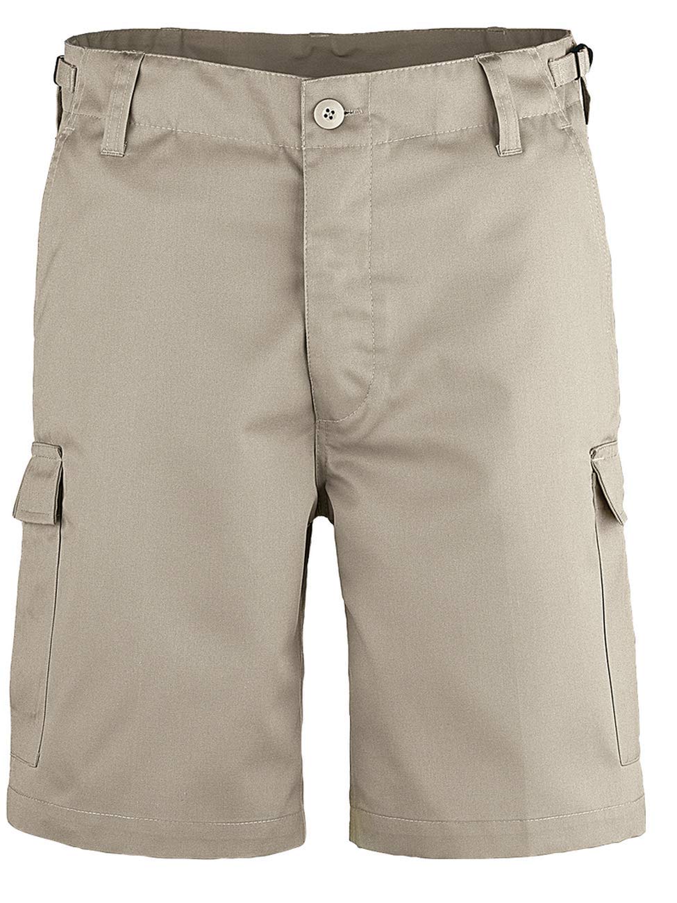 Brandit US Ranger Tactical Shorts - Beige Military Cargo Shorts for Men | Outdoor Hiking, Camping & Adventure Wear