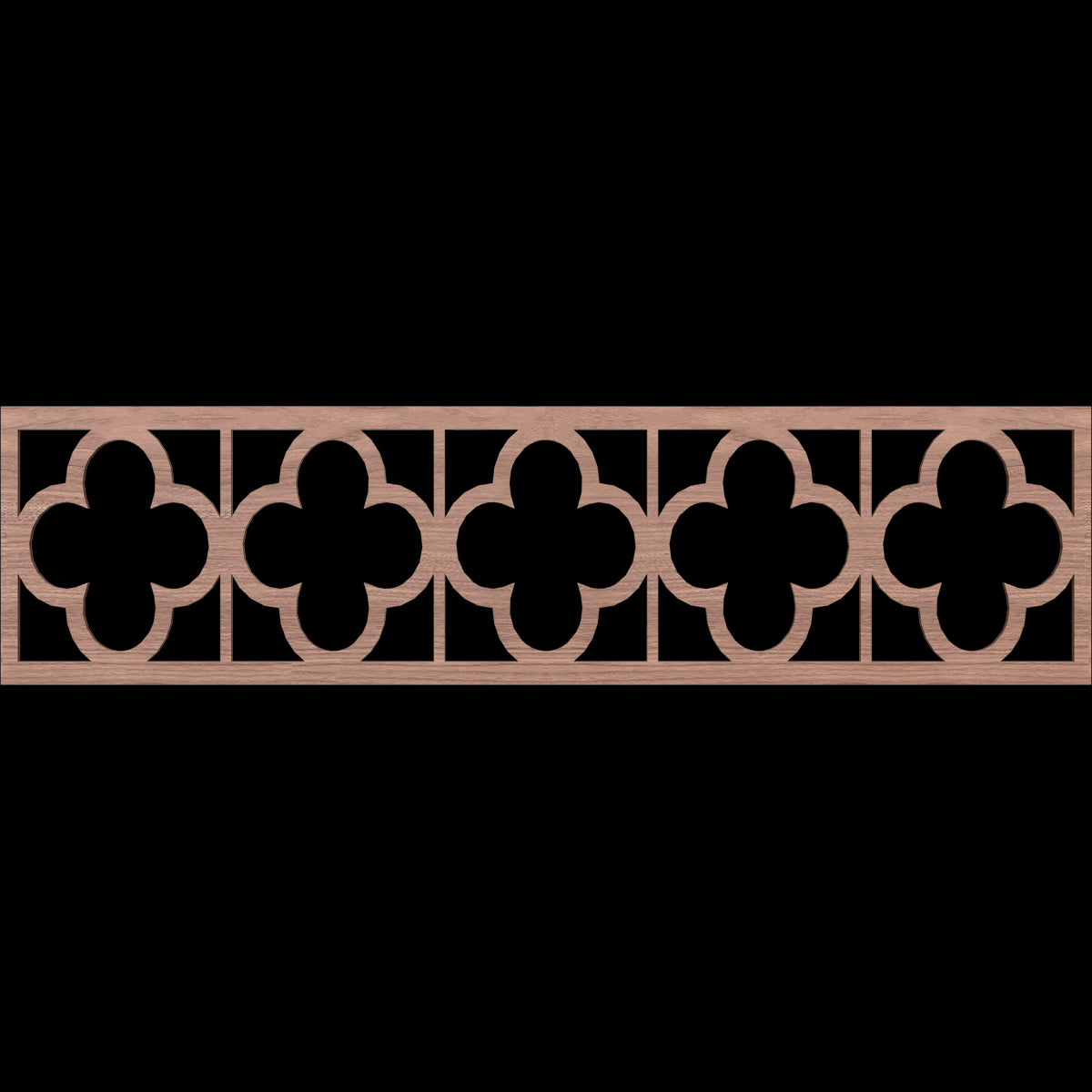 Woodall Fretwork Moulding - Decorative Wood Trim for Home & Furniture | Perfect for DIY Projects, Wall Decor, and Cabinet Accents