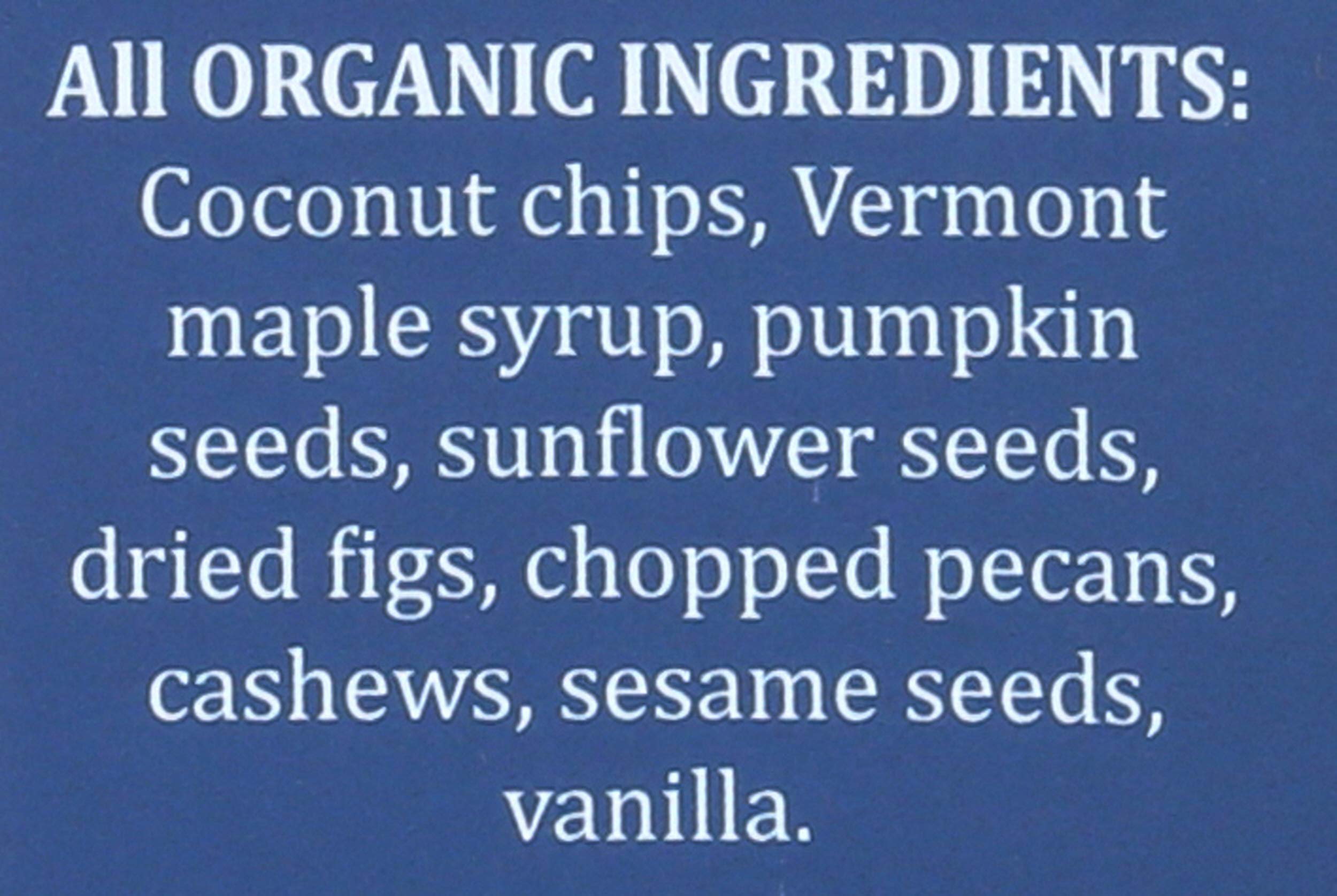 Organic Maple Pecan Granola - Gluten Free, Non-GMO, 10oz Bag - Healthy Breakfast Cereal & Snack for Hiking, Camping & Office