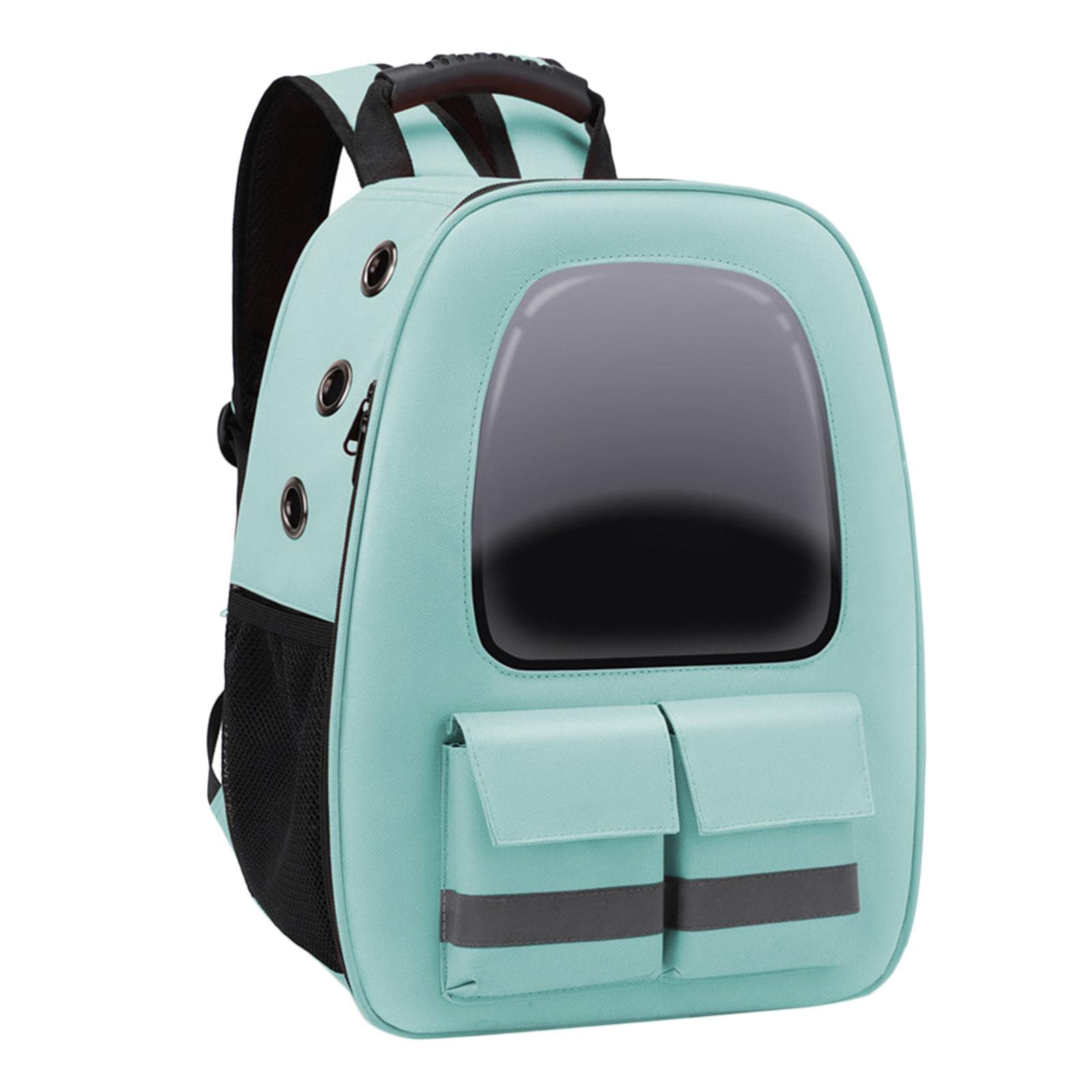 Enakshi Airline Approved Cat Carrier Backpack - Transparent Pet Travel Backpack for Small Dogs & Cats, Lightweight & Durable for Outdoor Adventures, Hiking, Camping & Road Trips