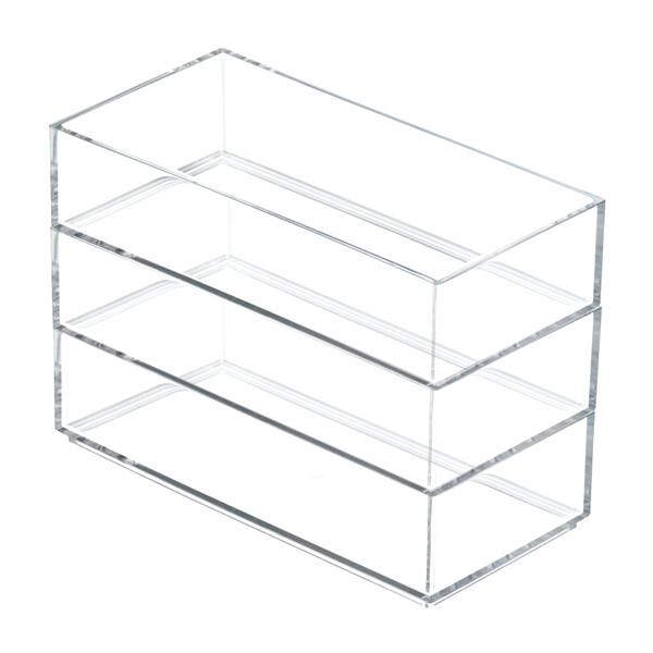 Clear Plastic Storage Organizer Box 4