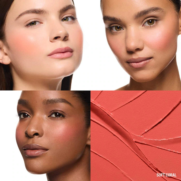 MAKEUP BY MARIO Soft Pop Blush Stick - Creamy Long-Lasting Blush for Cheeks & Lips | Natural Flush for Day & Night Makeup Looks