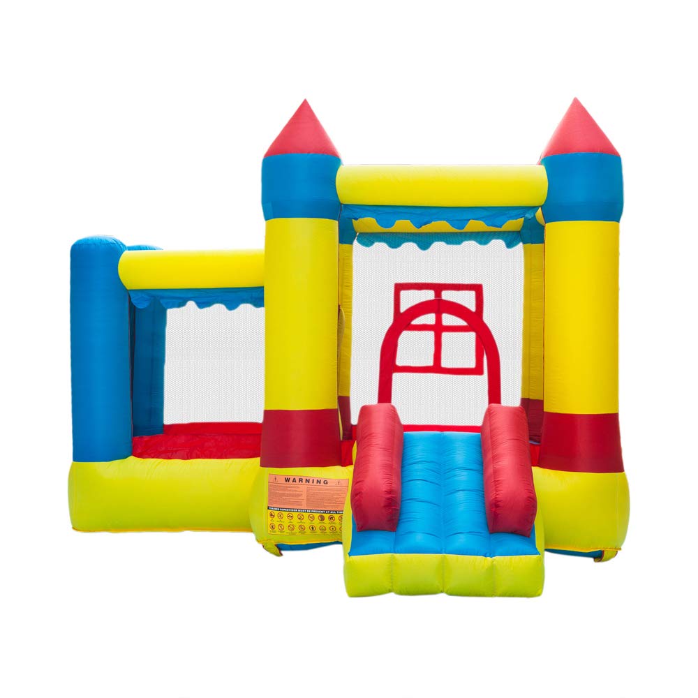 **MengK 420D Thick Oxford Cloth Inflatable Bounce House Castle - 3.2 x 3 x 2.5m Kids Play Center with Ball Pit, Jumper & Multicolor Design - Perfect for Birthday Parties, Backyard Fun & Indoor Play**