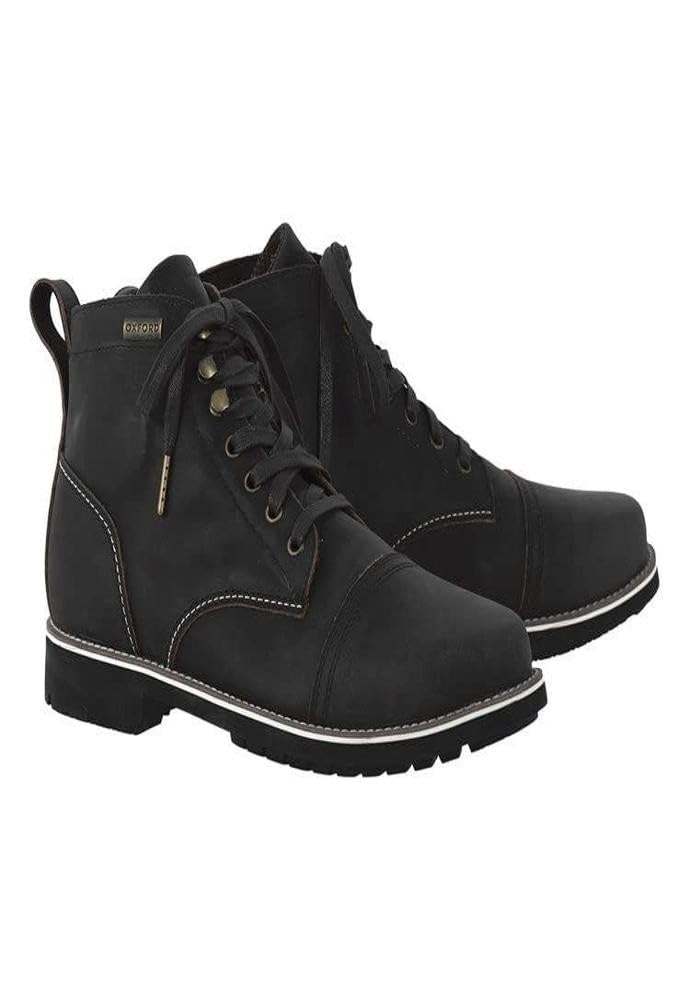 Oxford Unisex-Adult Digby Boots in Brown - Size USA 8.5 (EU 42) | Waterproof Leather Ankle Boots for Men & Women | Perfect for Outdoor Hiking, Work & Winter Fashion