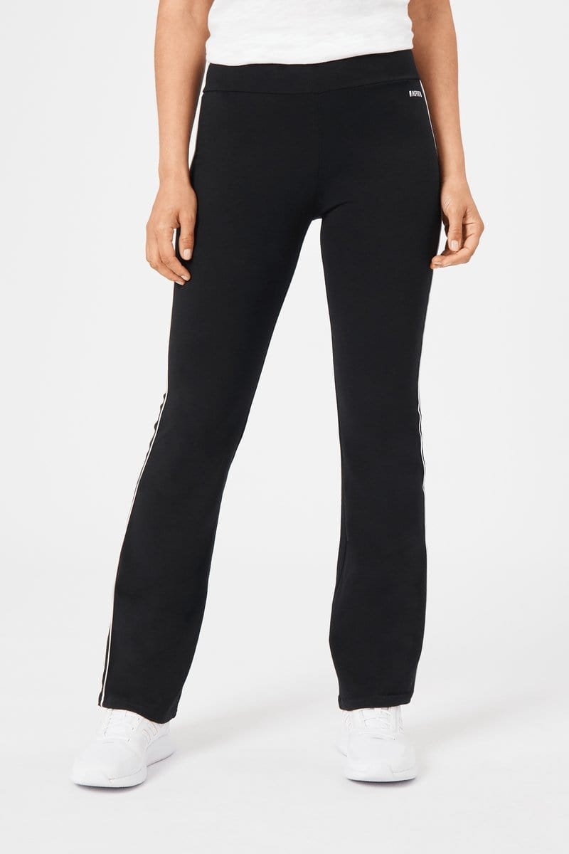 Women's Black Jazz Pants - Stretchy & Comfortable Dance Pants for Jazz, Ballet, Yoga & Fitness - Perfect for Dance Classes, Workouts & Casual Wear