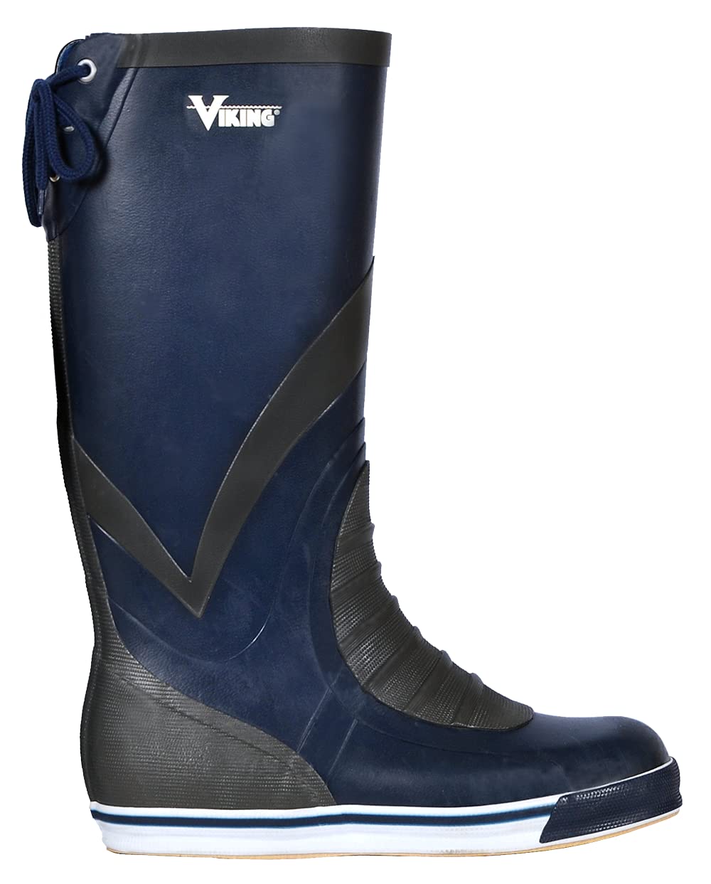 Viking Mariner 16” Deck Boots - Heavy Duty Waterproof Rubber Work Boots for Men & Women | Slip-Resistant Outsole | Ideal for Fishing, Boating, Farming & Outdoor Work