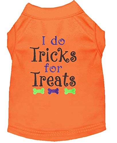 Halloween Dog Costume - Funny 'I Do Tricks for Treats' Custom Pet Shirt for Small & Large Dogs | Perfect for Halloween Parties & Pet Photo Shoots