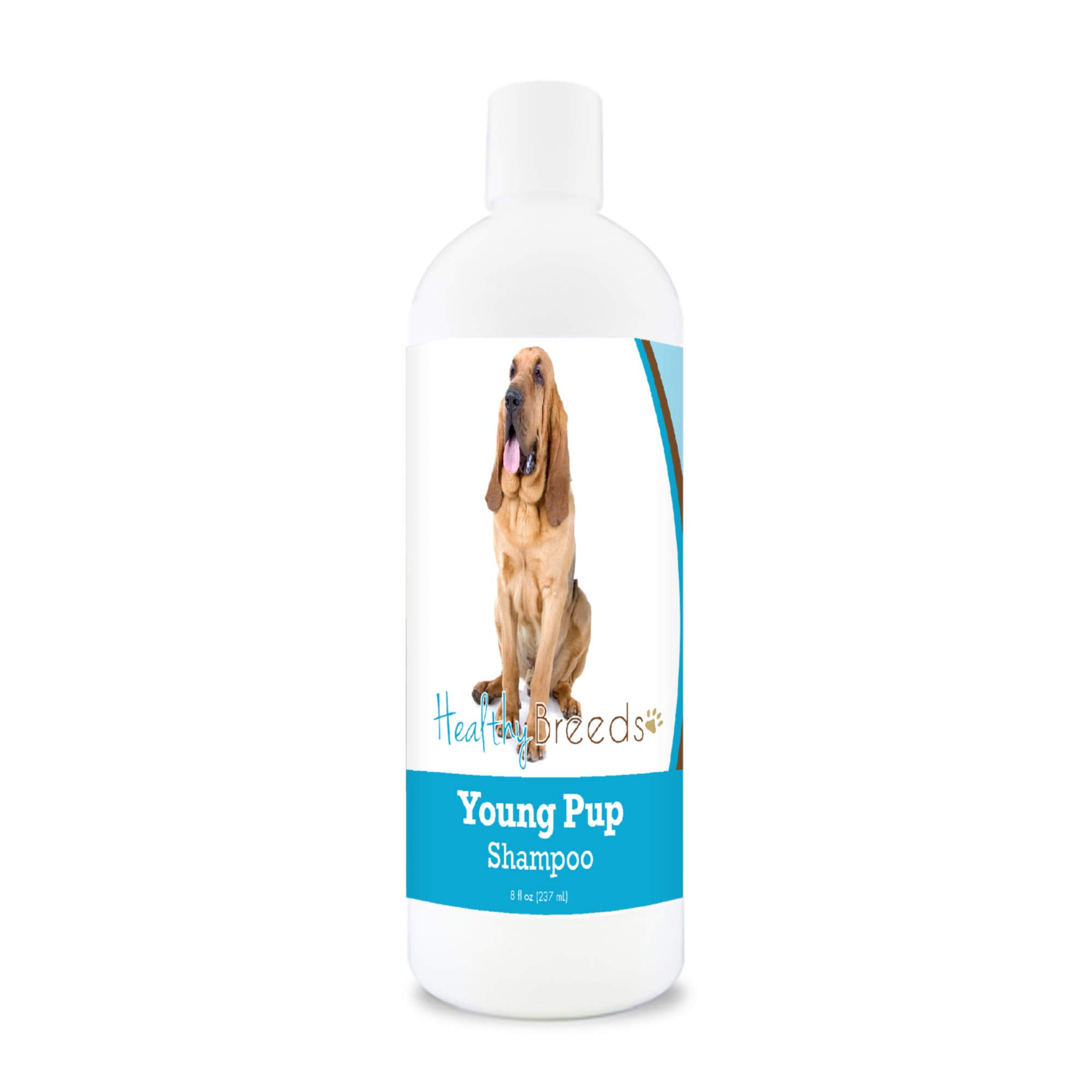 Healthy Breeds Bloodhound Puppy Shampoo - Gentle Tear-Free Formula for Sensitive Skin - 8 oz Dog Shampoo for Bathing & Grooming Puppies - Promotes Healthy Coat & Skin