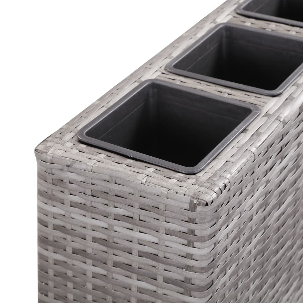 Raised Garden Bed with 4 Pots - 31.5