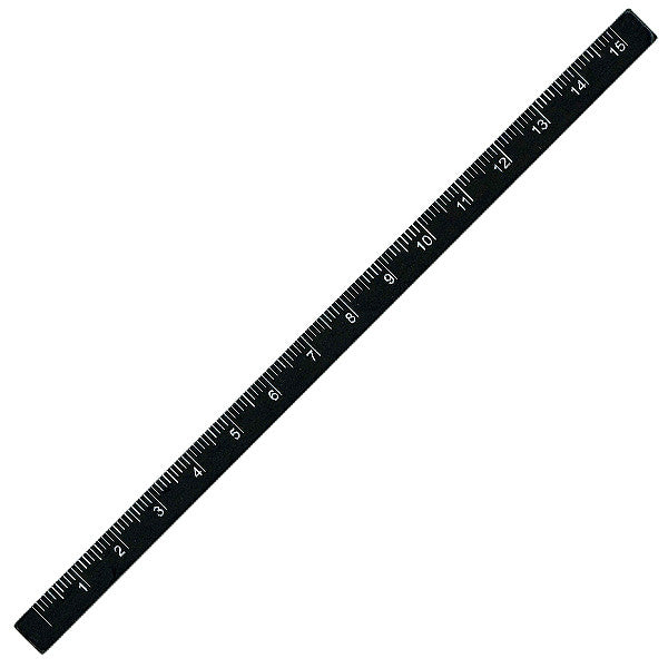 E+M Premium Wooden 15cm Ruler with Inch & Metric Measurements - Perfect for School, Office, Crafting & DIY Projects