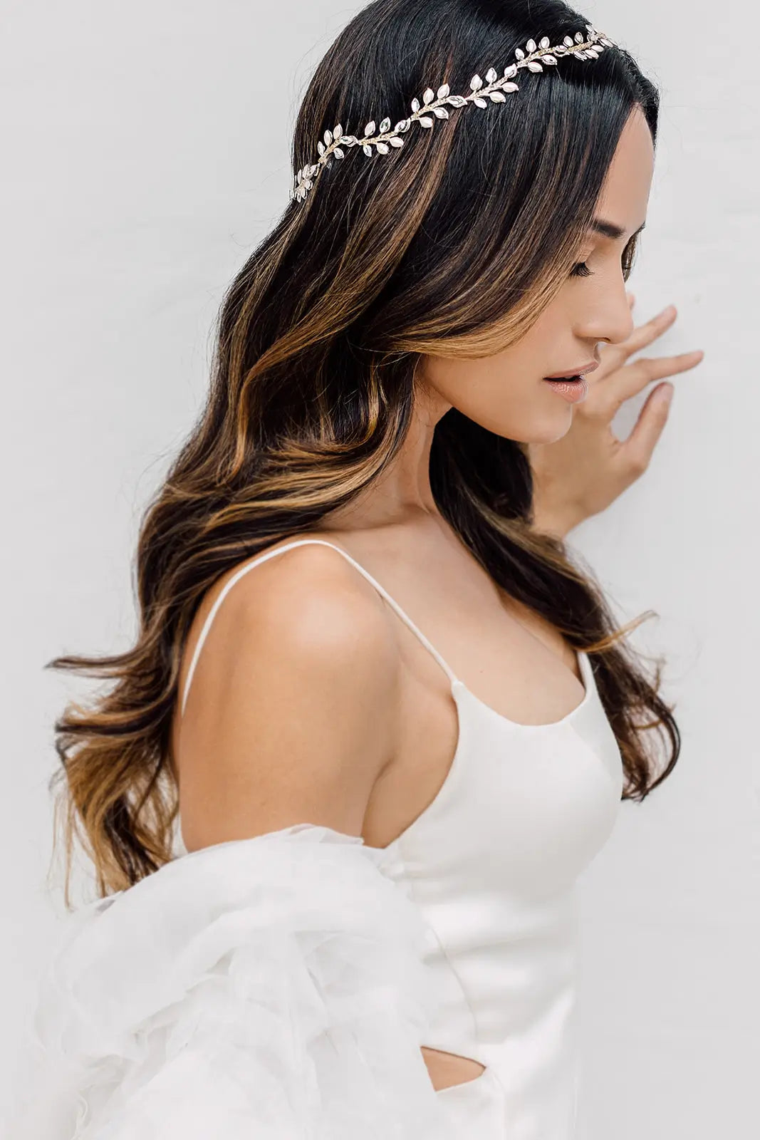 Angelica Halo Headband - Elegant Floral Hair Accessory for Women & Girls | Perfect for Weddings, Parties & Everyday Wear