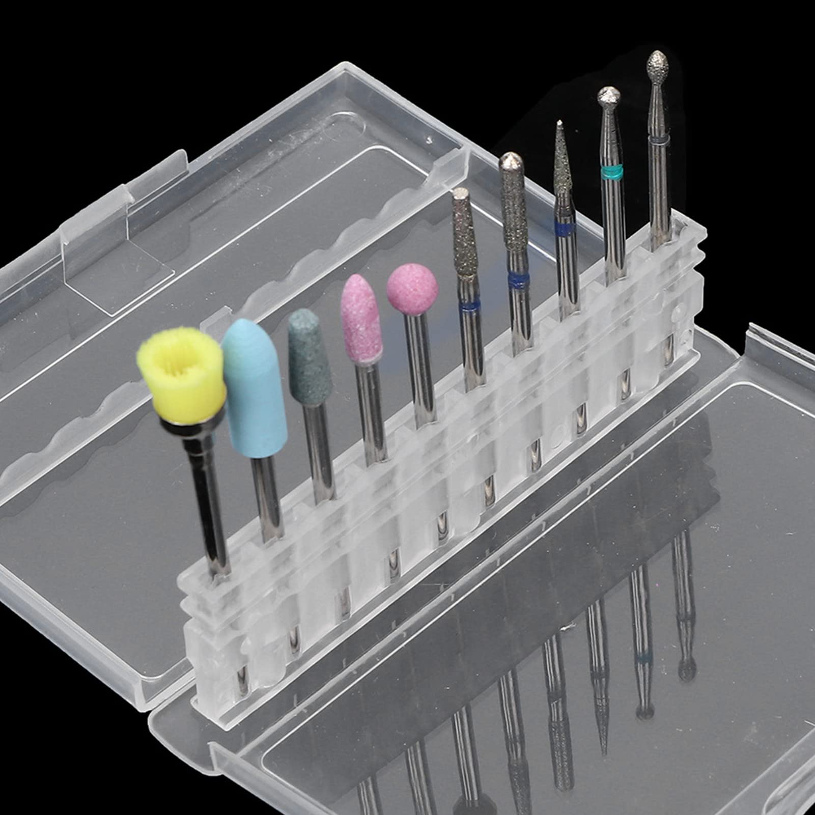 Professional Nail File & Drill Bits Set - Complete Pedicure & Manicure Kit for Nail Salon, Manicurists & Home Use | Perfect for Nail Care, Shaping & Polish Prep