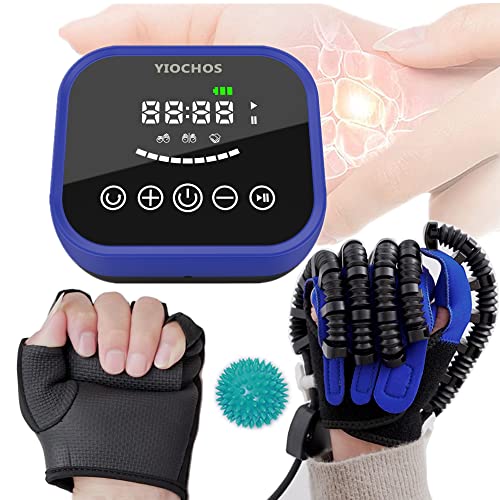 Rehabilitation Gloves for Hand & Finger Function Recovery - Stroke, Cerebral Palsy, Arthritis & Hemiplegia Therapy Equipment - Ideal for Home Use & Physical Therapy Sessions