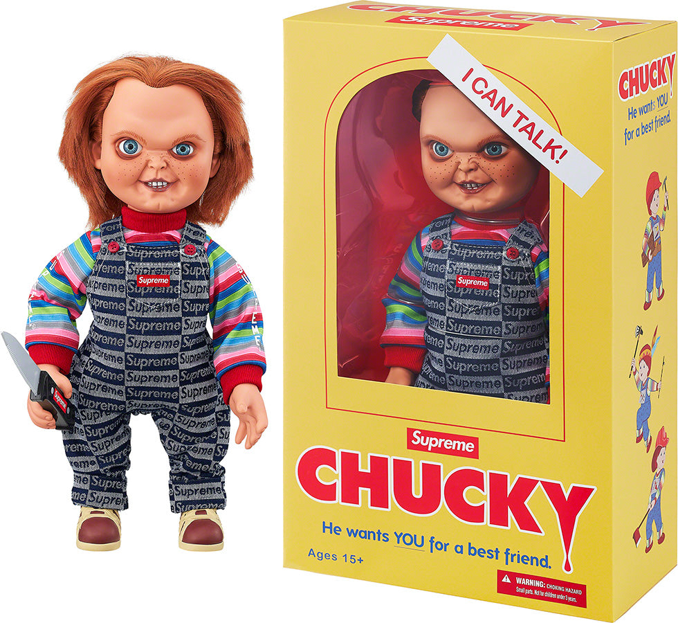 Supreme Chucky Doll - Official Horror Movie Collectible for Halloween Decor & Scary Gift - Perfect for Fans & Collectors