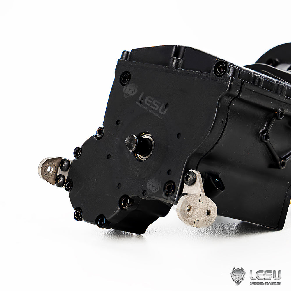 2-Speed Transmission Gearbox Motor for LESU 4X4 1/10 RC Off-Road Car RAVE UM406 - Upgrade Your Remote Control Vehicle for Racing & Crawling Adventures