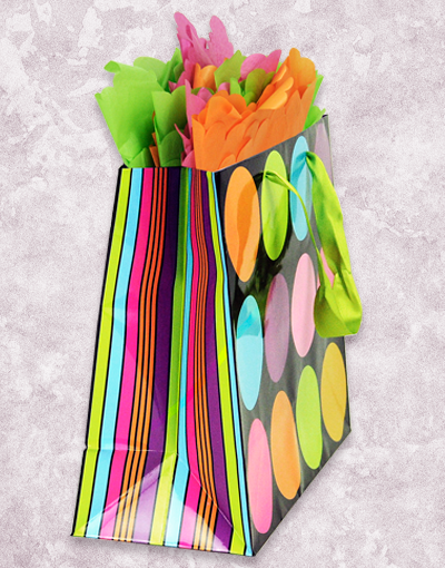 Elegant Dotty Gift Bags for Birthdays, Weddings & Parties - Premium Polka Dot Party Favor Bags for Candy, Gifts & Treats - Perfect for Baby Showers, Bridal Showers & Holiday Celebrations