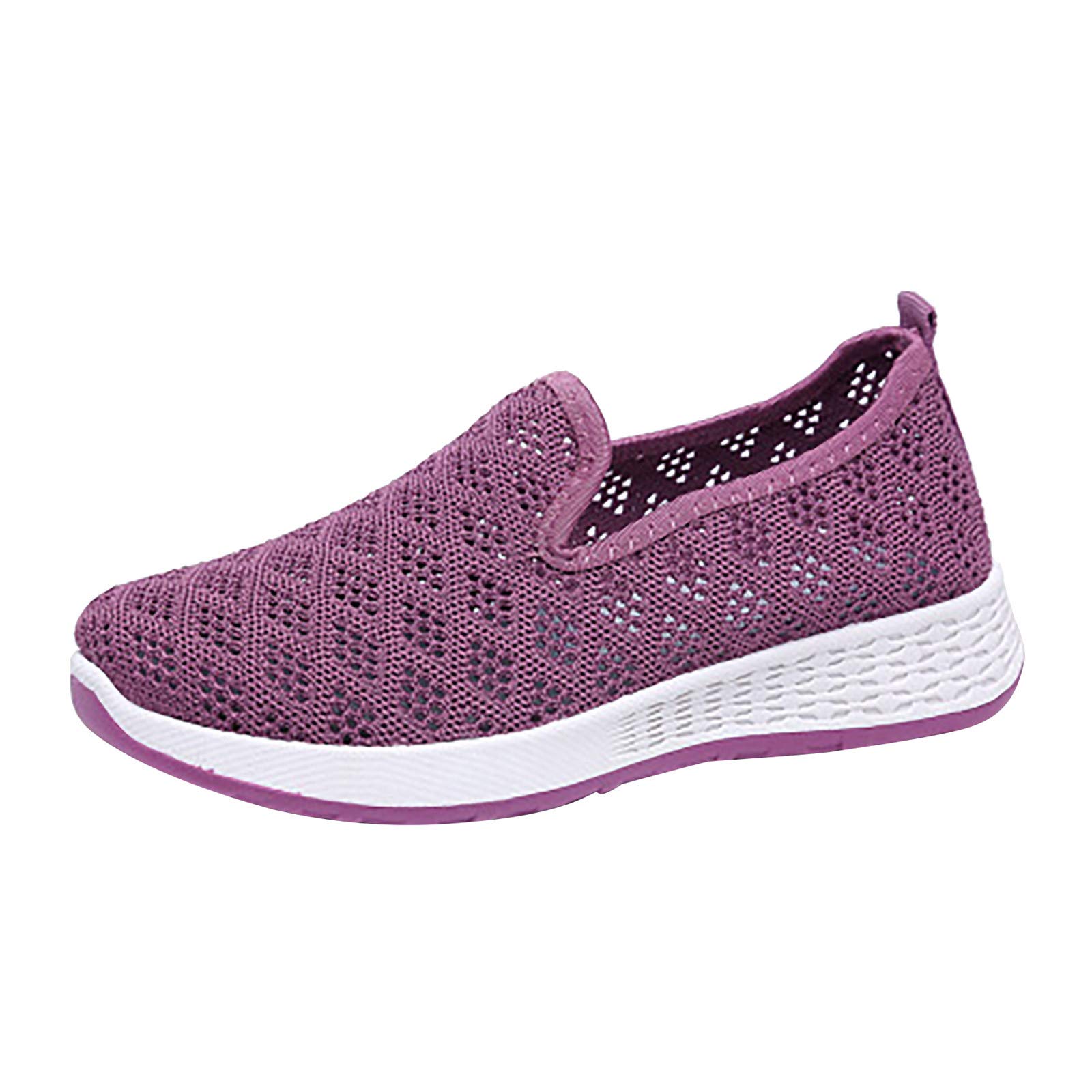 FAJIA Women's Slip On Sneakers - Comfortable No Tie Loafers with Wedge Heel for Walking, Casual & Fashion | Perfect for Work, Travel & Everyday Wear