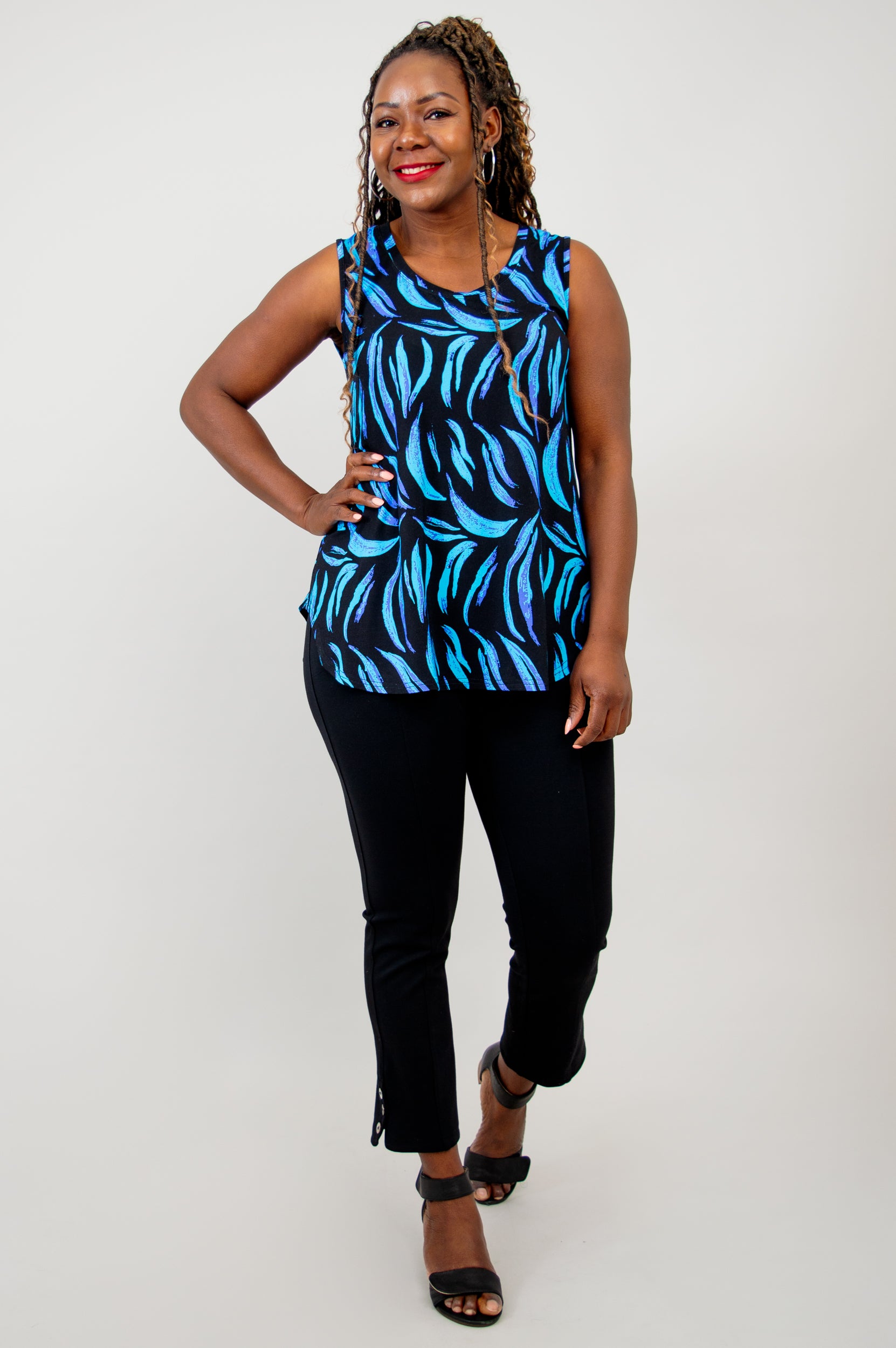 Stylish Jazz Tank Top - Soft Bamboo Fabric - Perfect for Summer, Music Festivals & Casual Outings