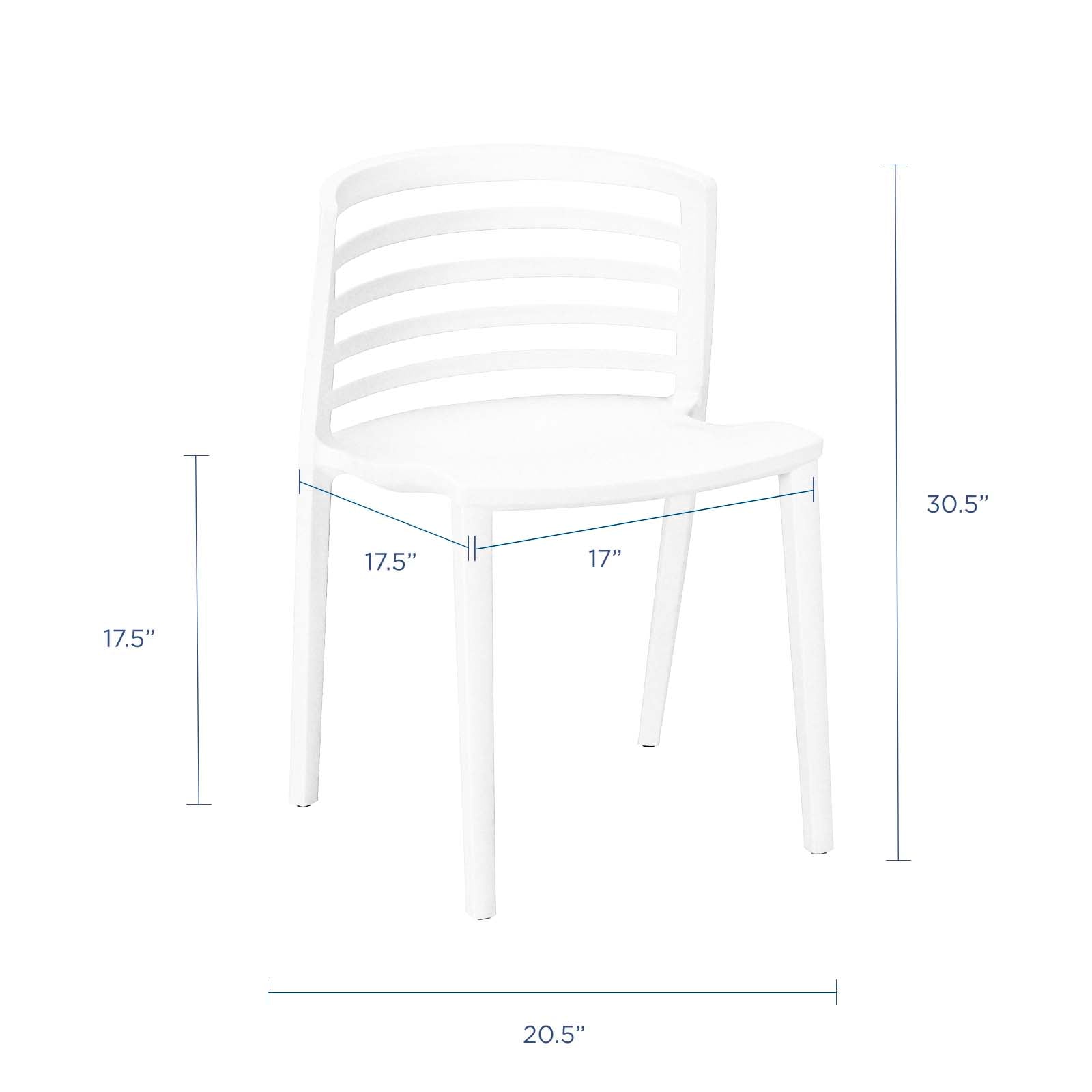 Stylish Curvy Dining Chairs Set of 2 - Modern Upholstered Side Chairs for Kitchen, Dining Room & Breakfast Nook - Comfortable & Space-Saving Seating Solution