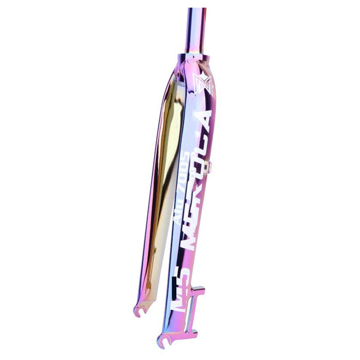 Fire Wolf Mountain Bike Front Fork - 26/27.5/29 Inch Straight Tube Aluminum Alloy Rigid Fork - 1-1/8