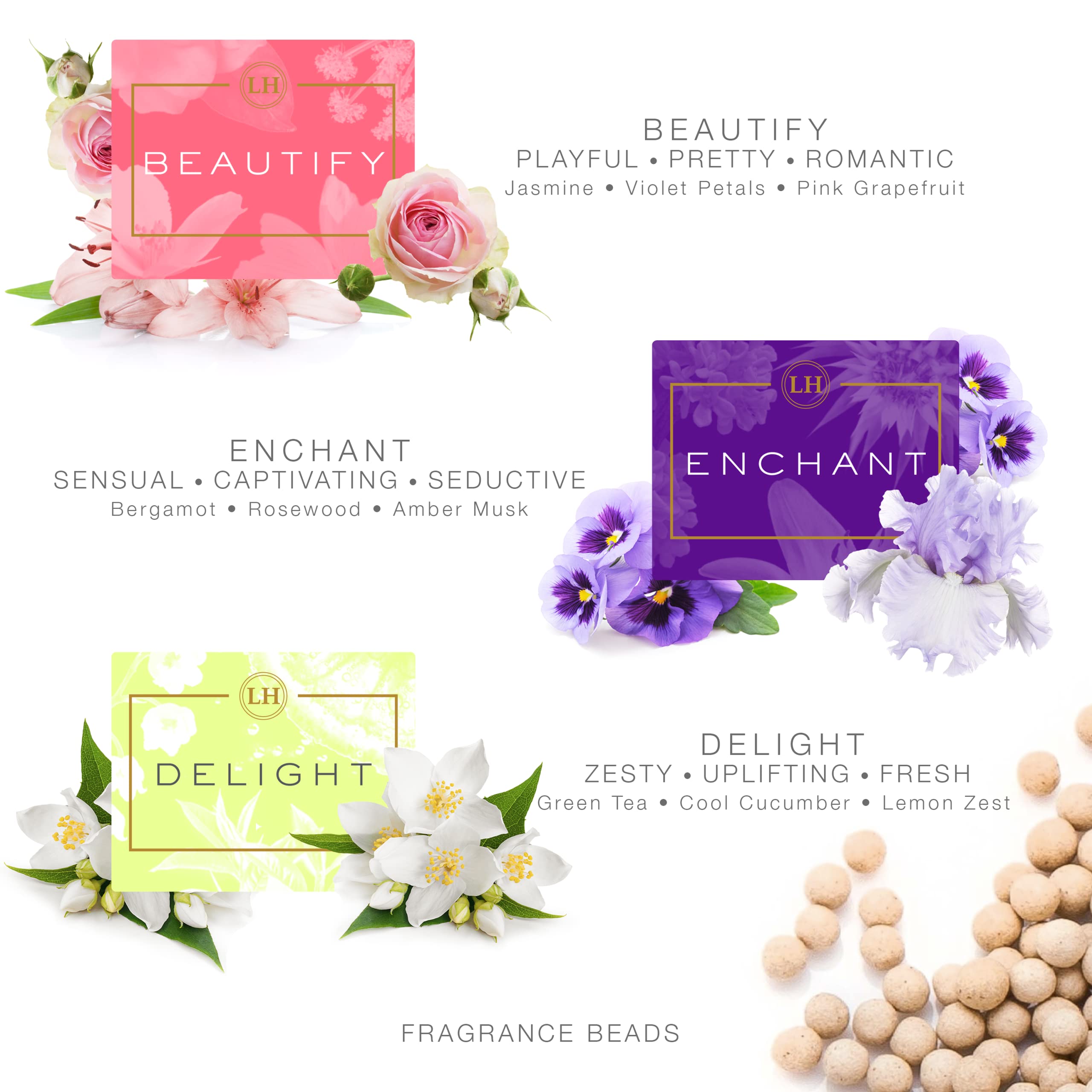 Lisa Hoffman Fragrance Earrings for Women - 0.6