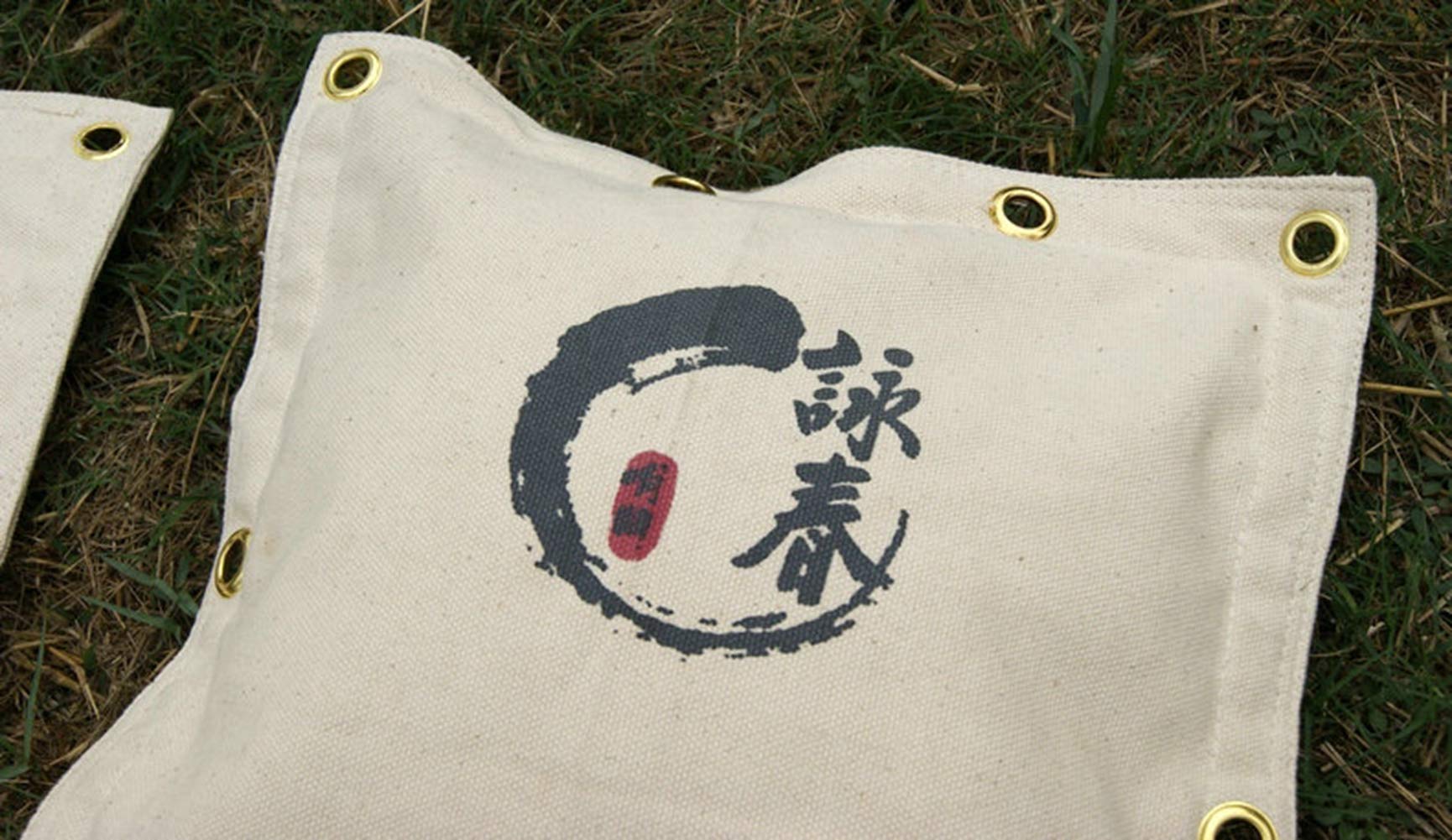 Wing Chun Punching Bag - Kung Fu Training Wall Bag for Martial Arts, Kickboxing & MMA - Heavy Duty Sand Bag for Home Gym & Dojo Practice