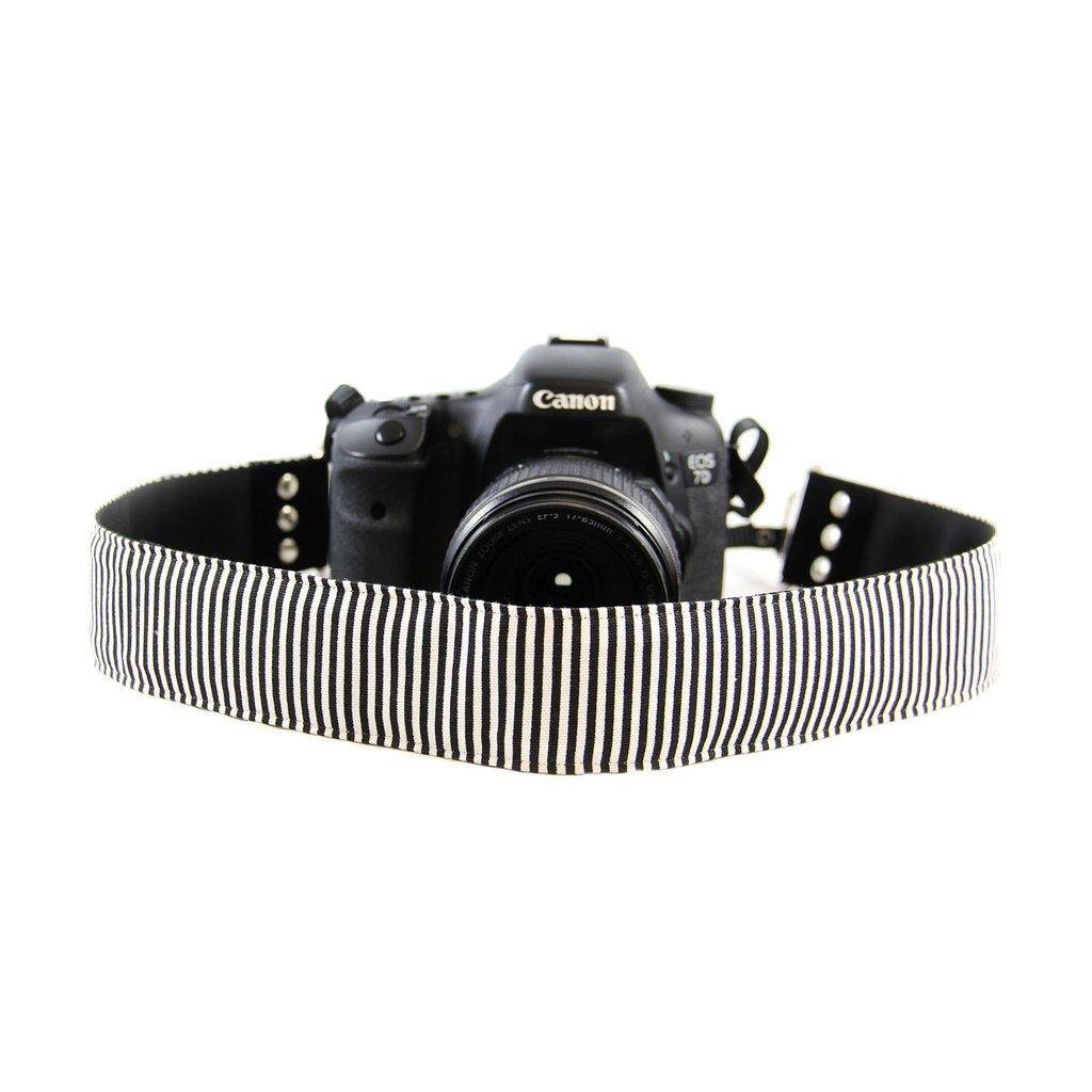 Premium Leather Camera Strap for DSLR & Mirrorless Cameras - Fashionable & Durable Rocker Style - Perfect for Travel, Photography & Street Style