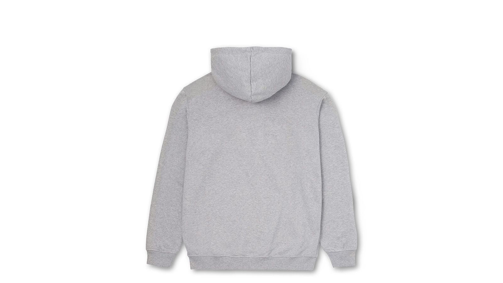 Men's Full Zip Hoodie Sweatshirt - Heather Grey & True Navy Colors - Comfortable Casual Wear for Gym, Running, and Outdoor Activities