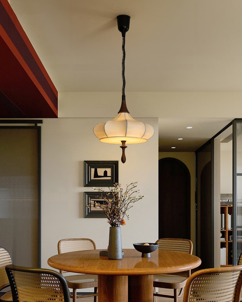 Castiglioni Pendant Light - Modern Italian Design Hanging Lamp for Kitchen, Dining Room & Living Room | Energy Efficient LED Lighting Fixture