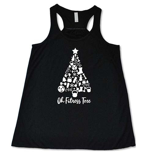 Oh Fitness Tree Shirt - Breathable Workout Tee for Men & Women - Gym, Running, Yoga & Outdoor Activities