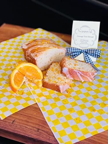 Fresh Homemade Orange Zest Bread - 2 Pack (1 LB Each Loaf) | Artisan Baked Goods for Breakfast, Brunch & Gift Giving