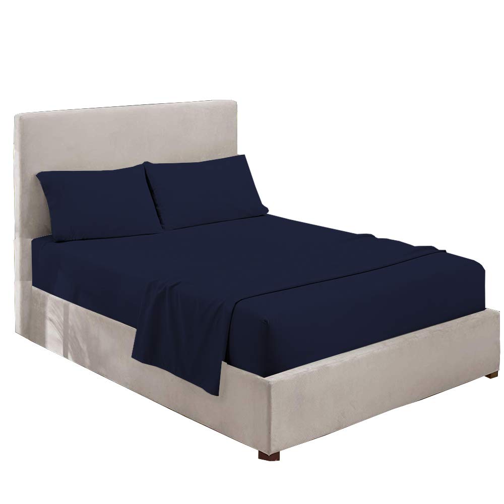 Luxury Queen Size Sheet Set - 4 Piece Ultra Soft Hotel Quality Bed Sheets with 16