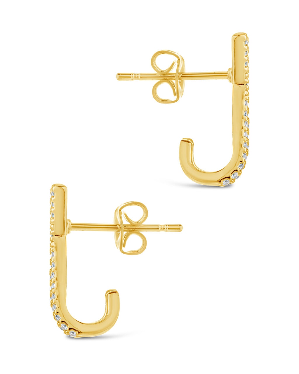 Katie CZ Cross Stud Earrings for Women - Sparkling Cubic Zirconia Religious Jewelry - Perfect for Church, Weddings & Everyday Wear