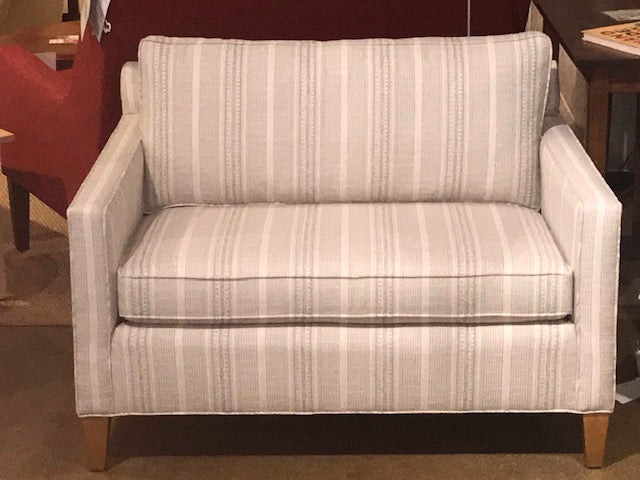 Miles Condo Chair and Half - Modern Accent Chair for Living Room, Bedroom, or Office - Showroom Model - Perfect for Small Spaces and Stylish Home Decor