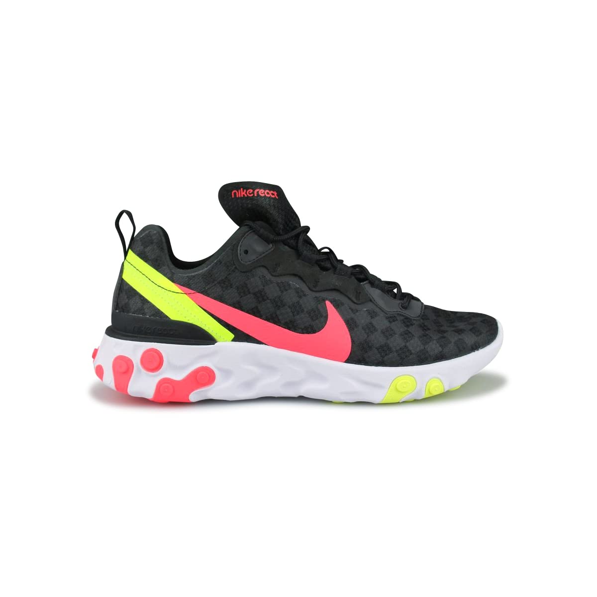 Nike Men's React Element 55 Running Shoes - Lightweight Cushioned Sneakers for Jogging, Gym & Everyday Wear | Breathable Comfort for Long Distance Running & Training